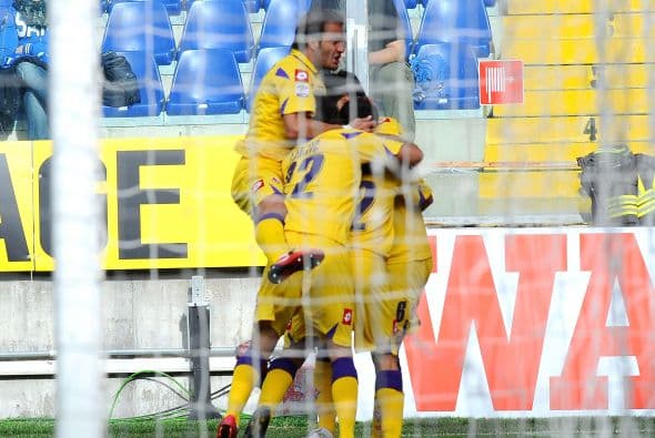 Los visitantes se pusieron en ventaja desde el minuto seis con gol de Marchionni.