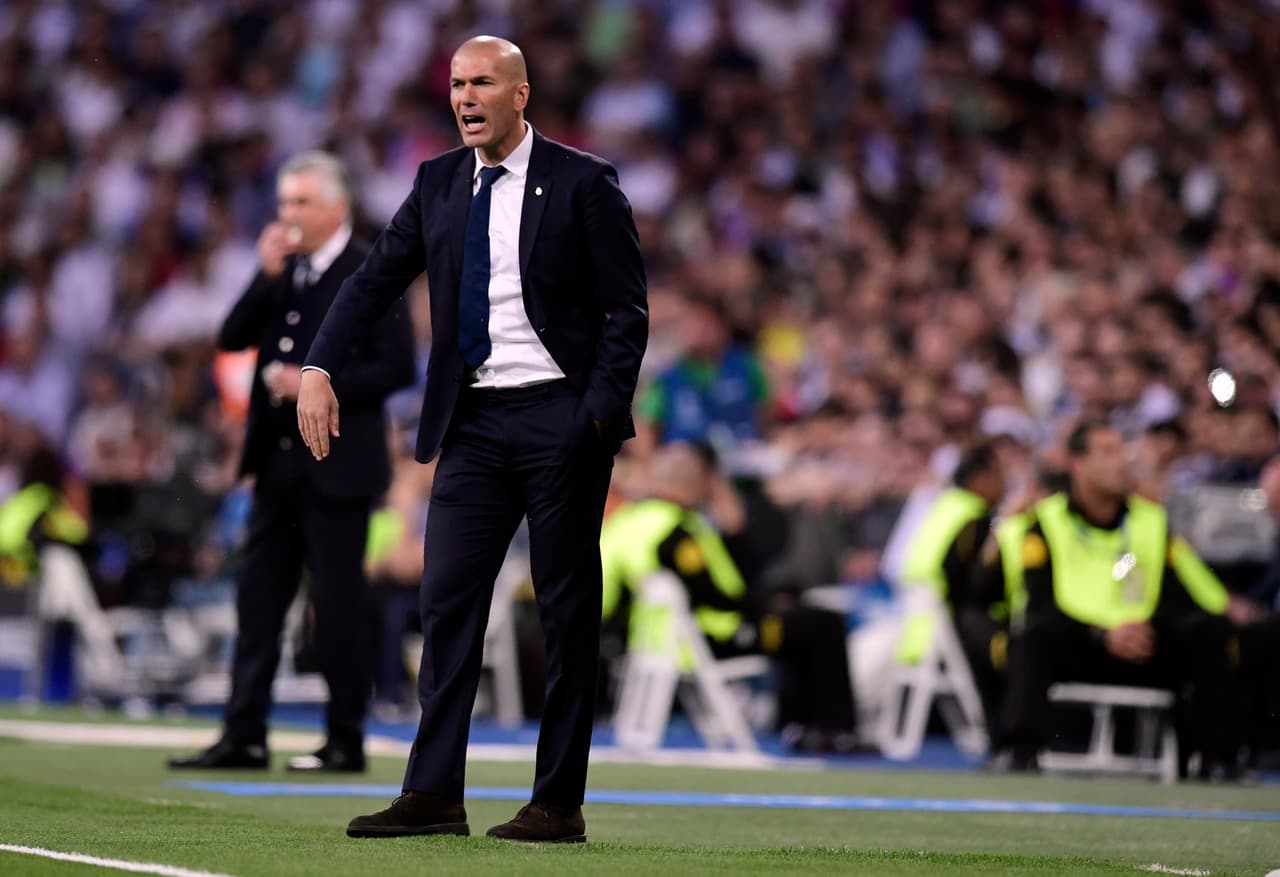 A pesar de que el partido planteado por Zinedine Zidane no era el más deseado, el técnico francés no hizo cambios luego de terminar el primer tiempo igualado sin goles.