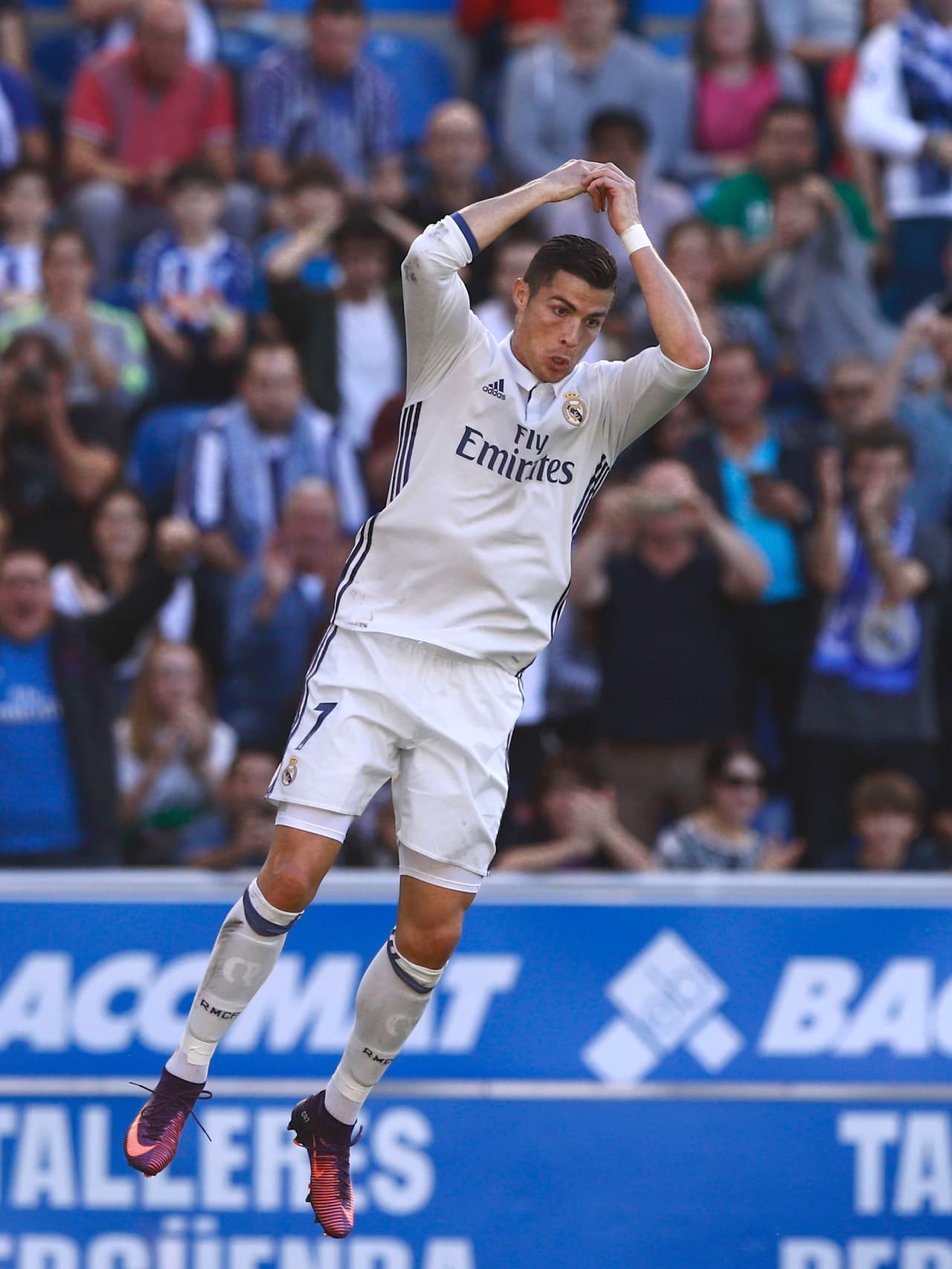 Desde el pasado 10 de septiembre no se veía la tradicional celebración de delantero del Real Madrid.