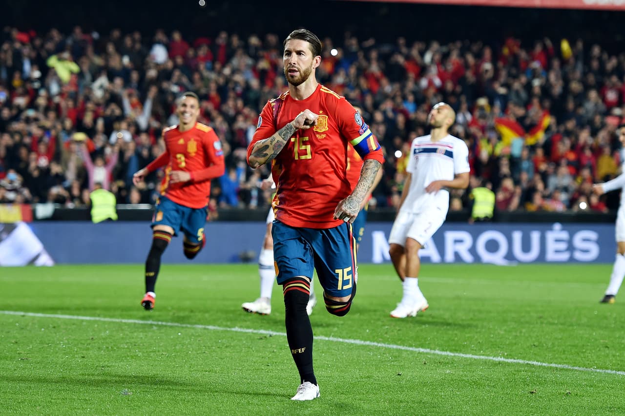 Sergio Ramos en la víspera de los récords en la Selección de España