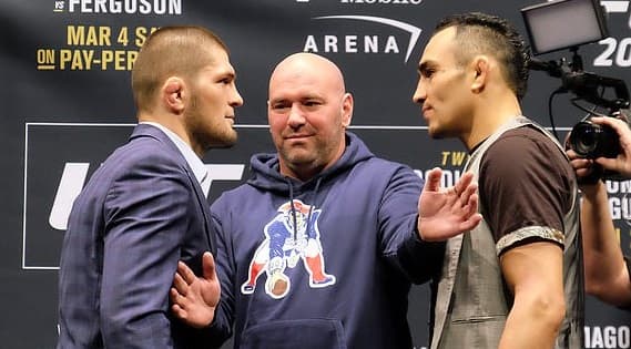 Oficial: Nurmagomedov vs. Ferguson se enfrentarán el 18 de abril