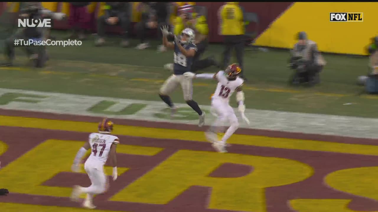 ¡Dallas toma ventaja! Tolbert se eleva y atrapa el envío de Prescott