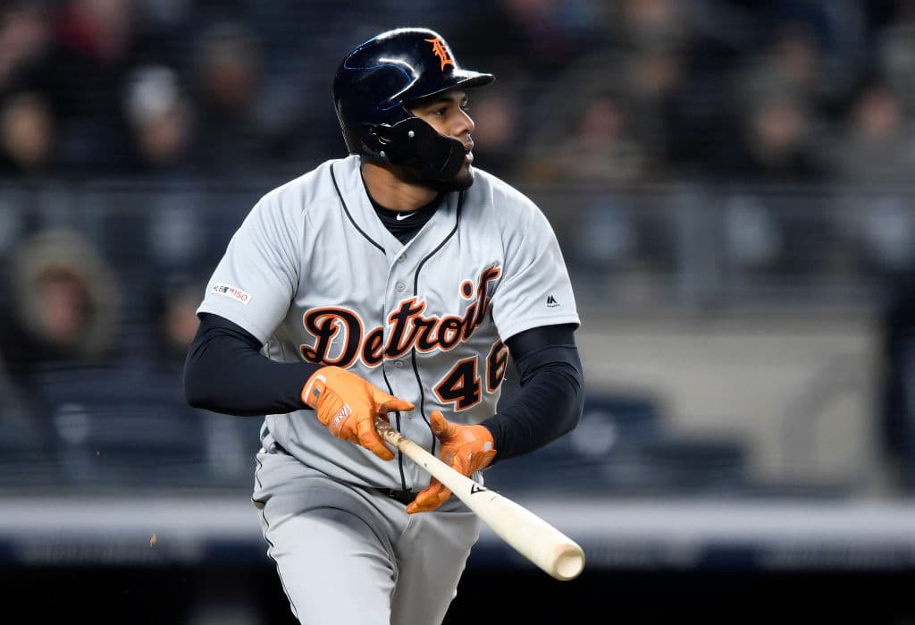 El tercer base de los Tigers Jeimer Candelario se fue de 4-0 para Detroit y en general los Tigers dejaron ocho corredores en las bases.