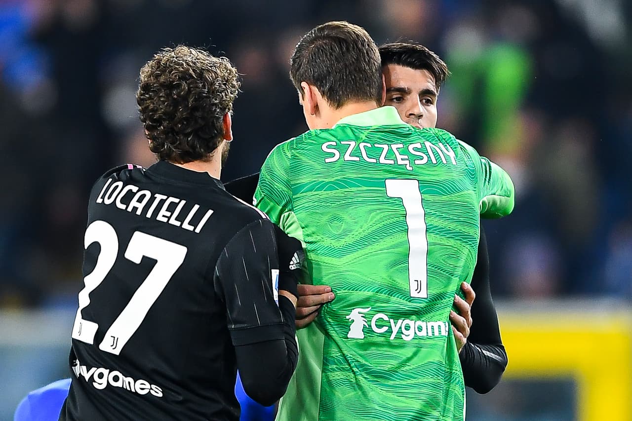 Álvaro Morata marcó un doblete en la victoria por 3-1 de la Juventus sobre la Sampdoria, que mete presión a los punteros de la Serie A.