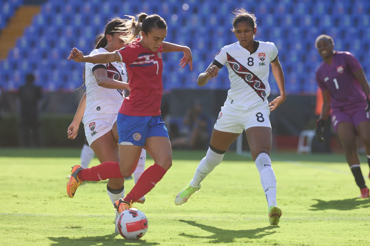 Costa Rica golea a Trinidad y Tobago con lo que amarró su boleto al Mundial Femenil Australia-Nueva Zelanda 2023.