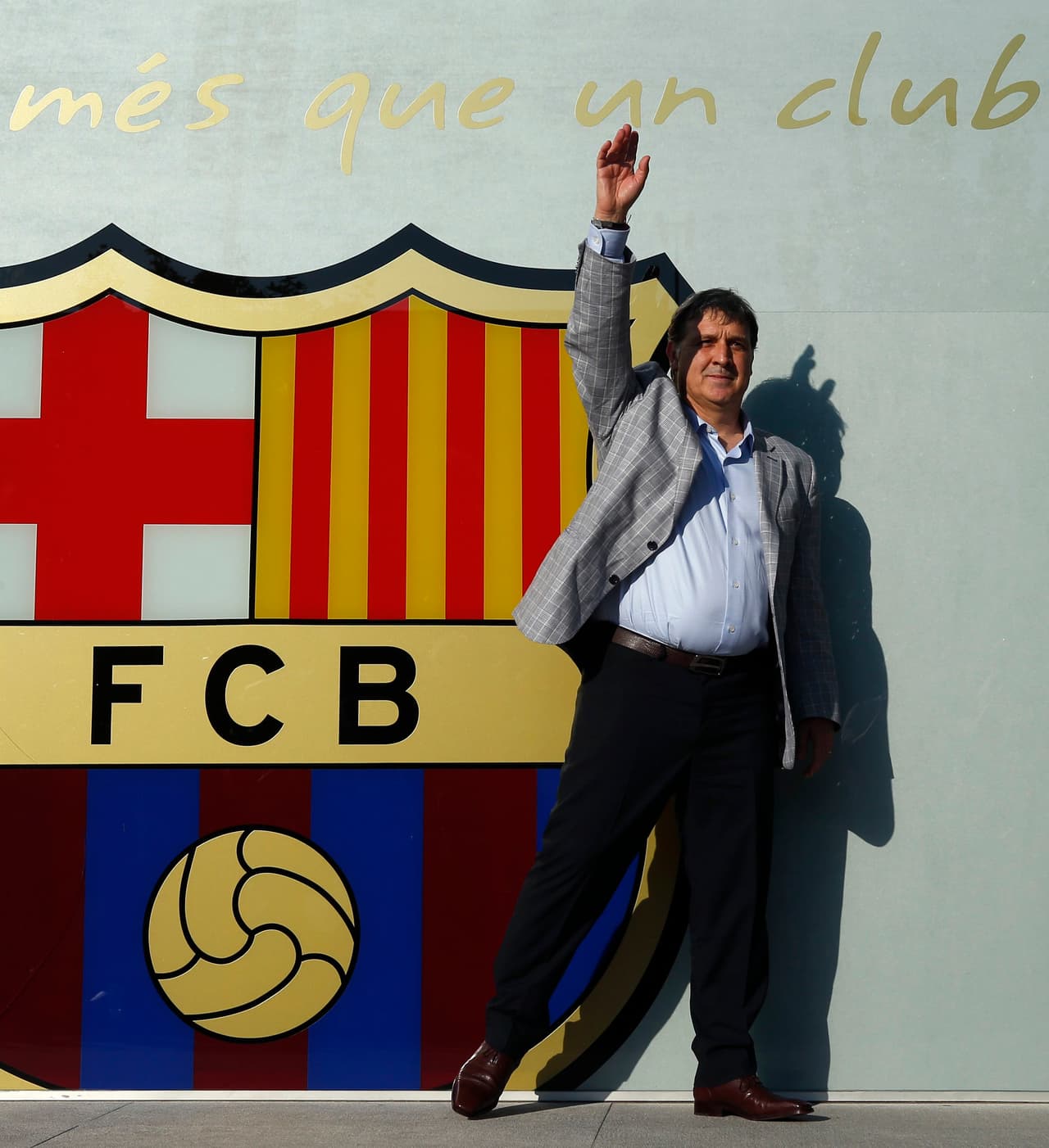 Tras un par de excelentes temporadas al frente de Newell's el técnico argentino fue contratado por el FC Barcelona. Gerardo Martino había causado una gran impresión en Paraguay y su país natal. | Fotografía: Reuters