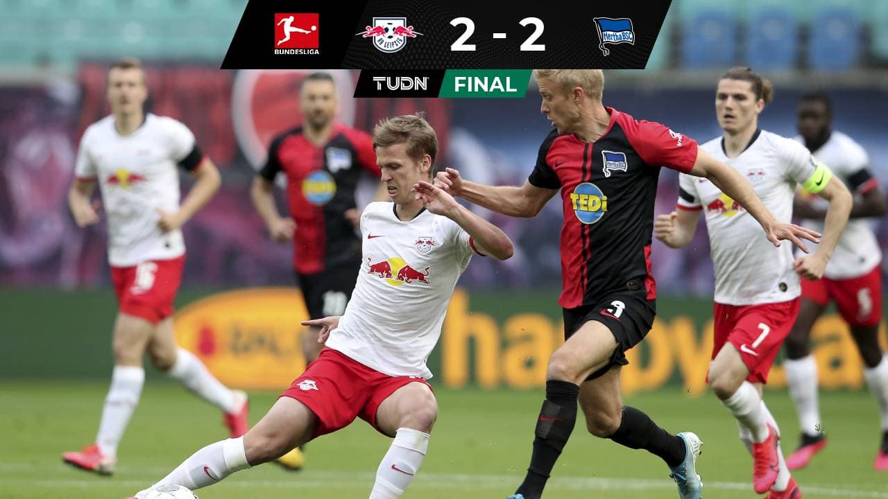 ¡Celebra el Bayern! Leipzig no pasa del empate ante el Hertha