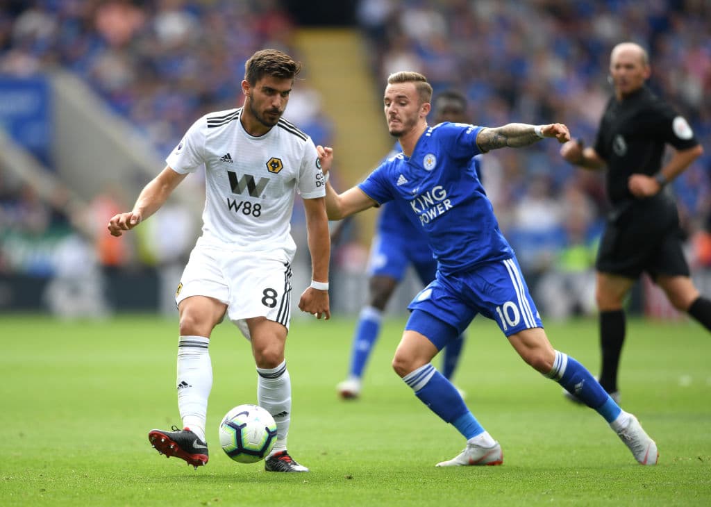 Los visitantes apenas pudieron sacudirse de un Leicester incisivo y peligroso durante el primer tiempo.