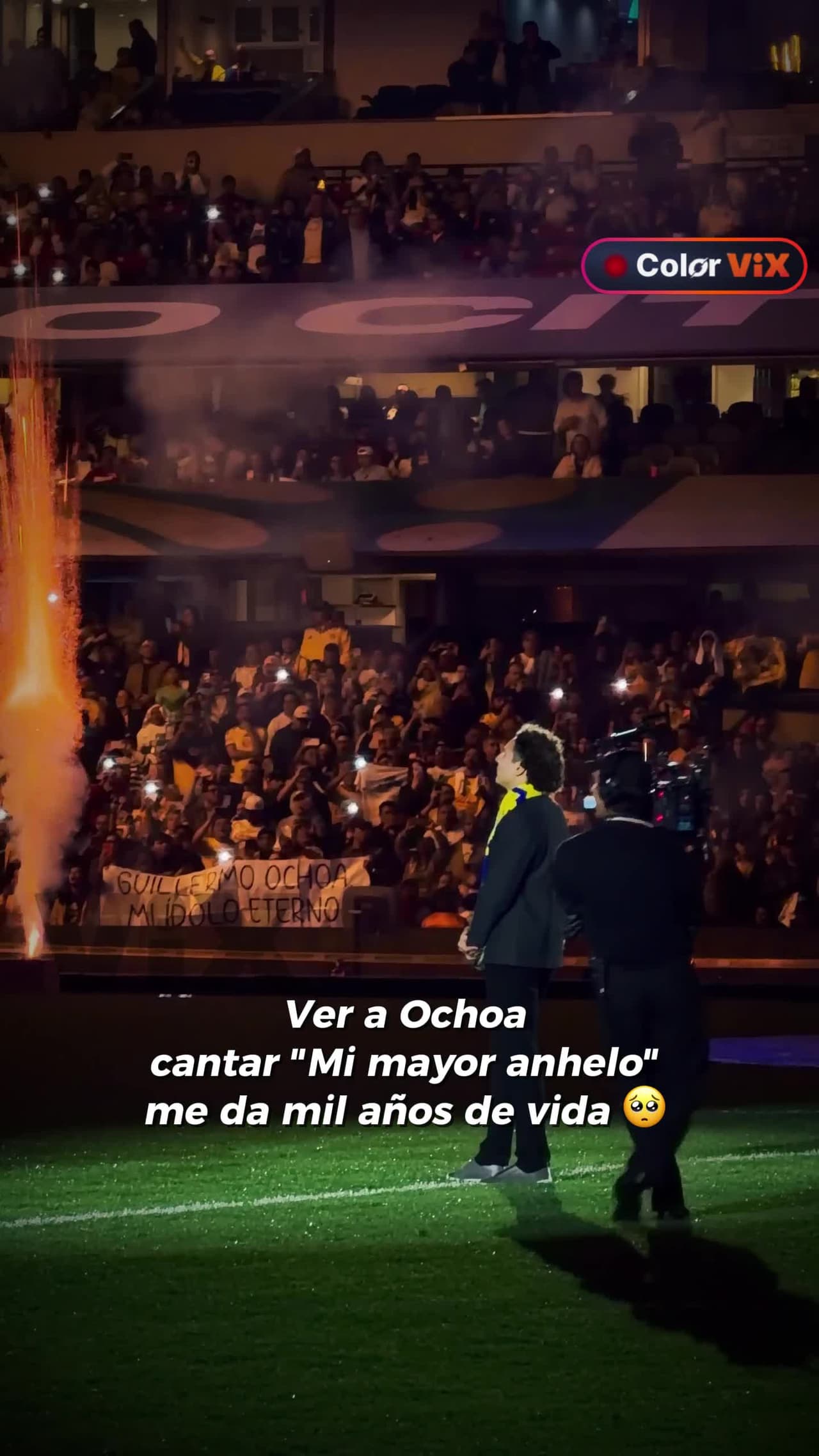¡Memo Ochoa conmueve a la afición de las Águilas!