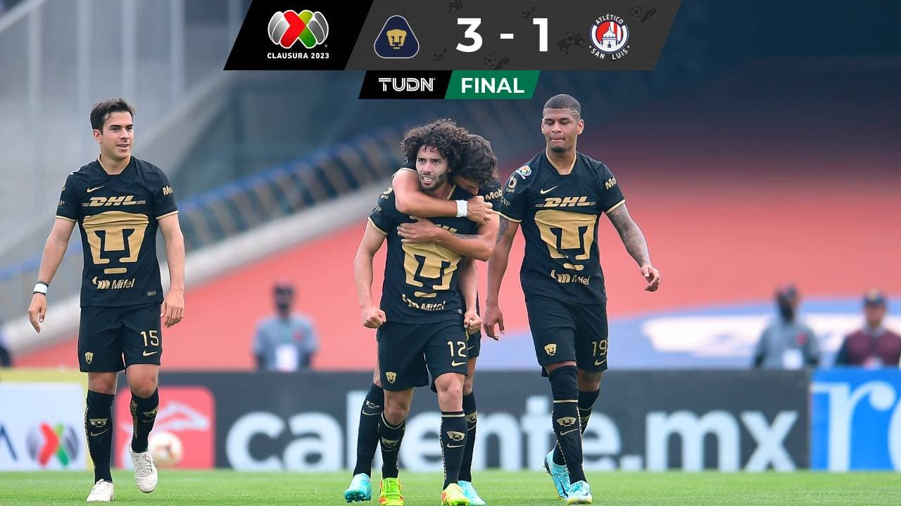 Y llegó Mohamed: Pumas estrena DT con triunfo ante San Luis