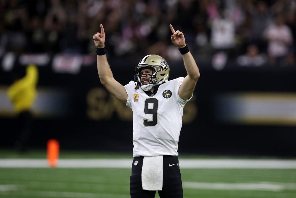 <b>3) New Orleans Saints (4-1)</b>. Los Saints jugaron el partido más redondo de 2018 al apalear 43-19 a los Redskins. Además, Drew Brees tuvo una noche histórica que embelleció el triunfo.