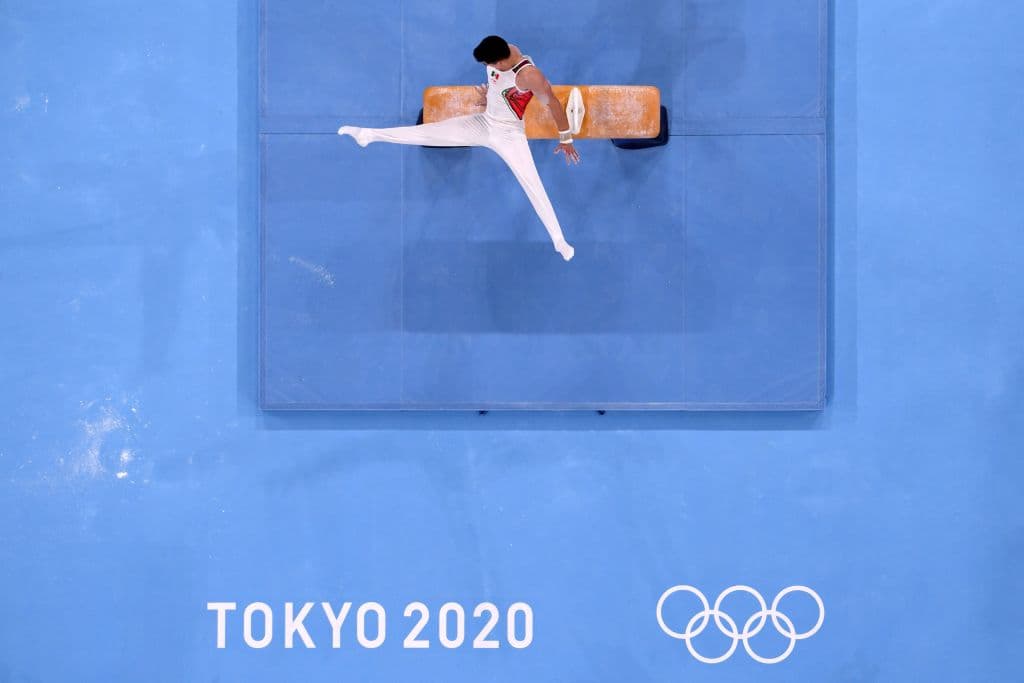 Daniel Corral quedó fuera de las finales por aparatos en Tokyo 2020.