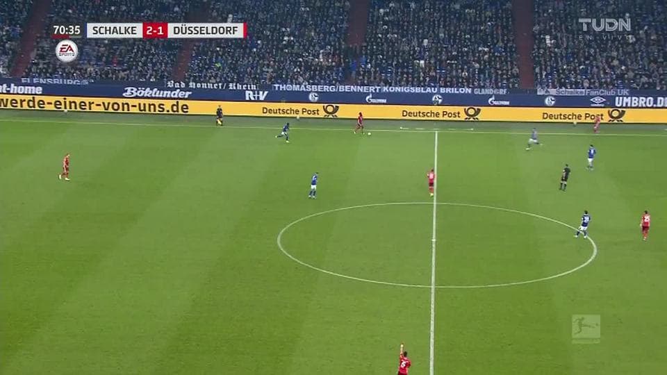 Tiro desviado de Matthias Zimmermann