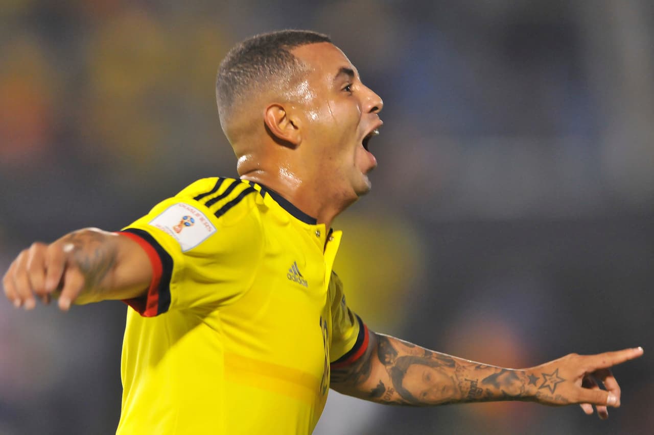 Edwin Cardona fue sin duda el más destacado de los que compite en un club mexicano. El jugador anotó el tanto del triunfo de Colombia 0-1 contra Paraguay en Asunción.