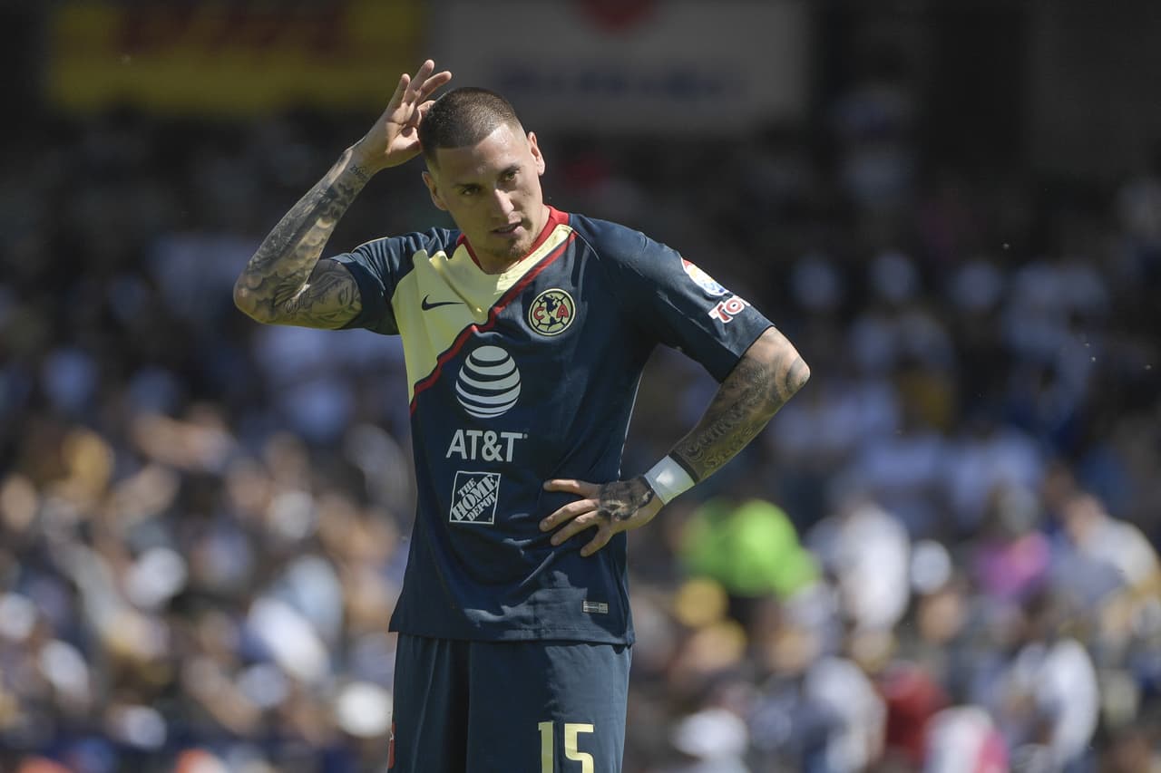 El chileno Nicolás Castillo pasó con más pena que gloria en su regreso a Ciudad Universitaria, esta vez con los colores del América en la derrota contra Pumas en el Clausura 2019.