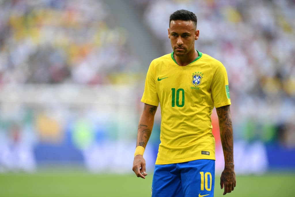 Sin embargo, el '10' brasileño no quería ser un anónimo en la fiesta de los octavos de final de Rusia 2018.