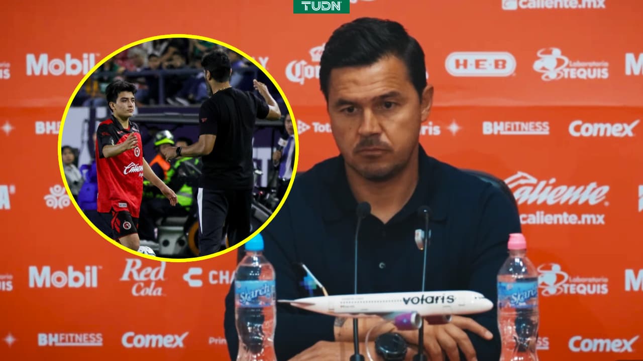 Técnico de San Luis 'defiende' a Gilberto Mora de Abreu tras el San Luis vs. Xolos