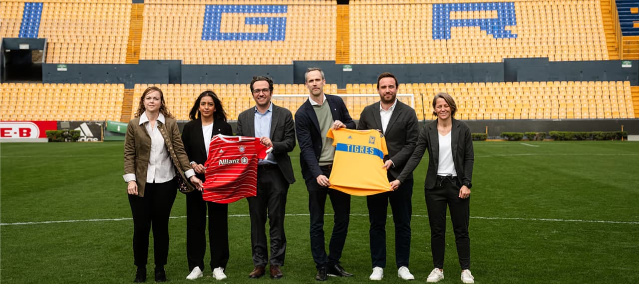 Tigres y Bayern Múnich Femenil firman alianza plurianual