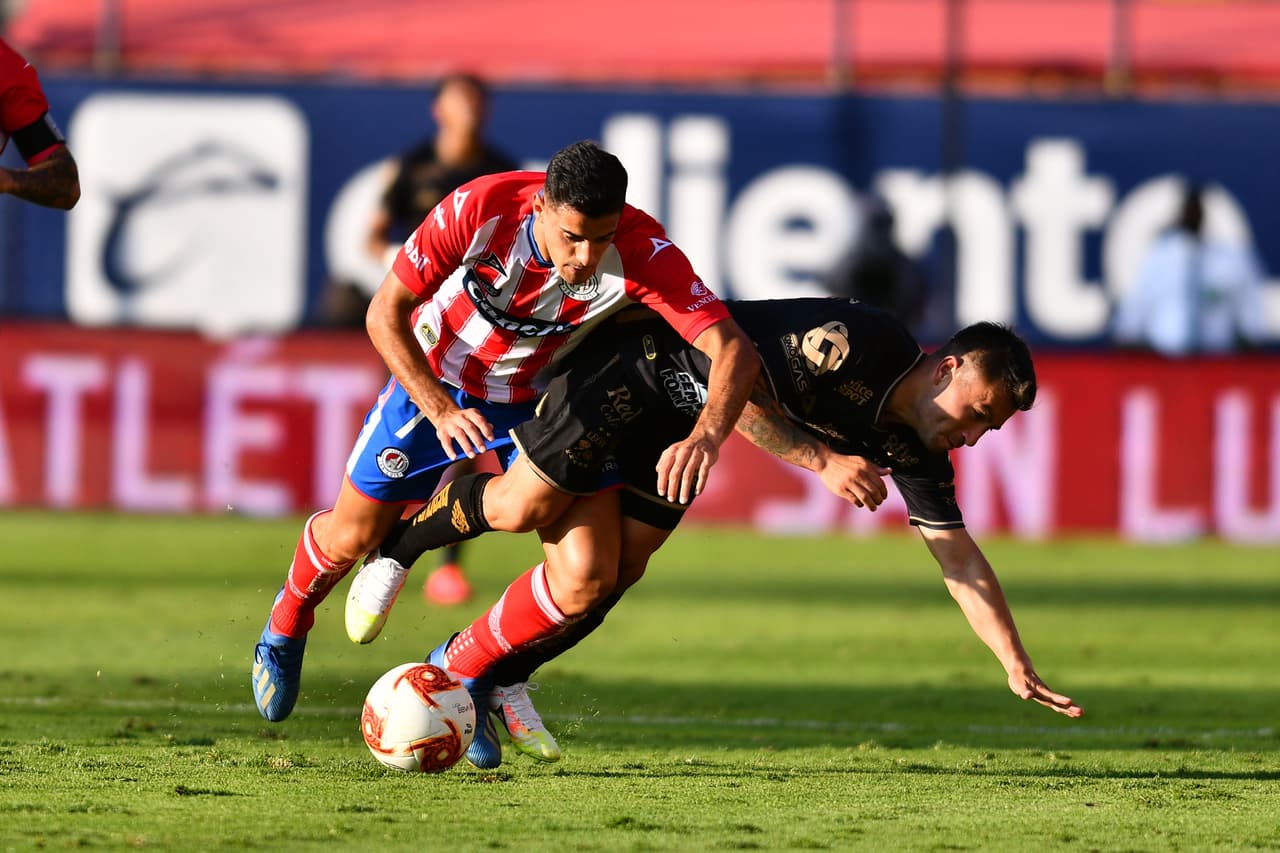 Con goles de Ángel Mena y Jean Meneses, la Fiera consigue llevarse los puntos en su visita al Atlético San Luis.