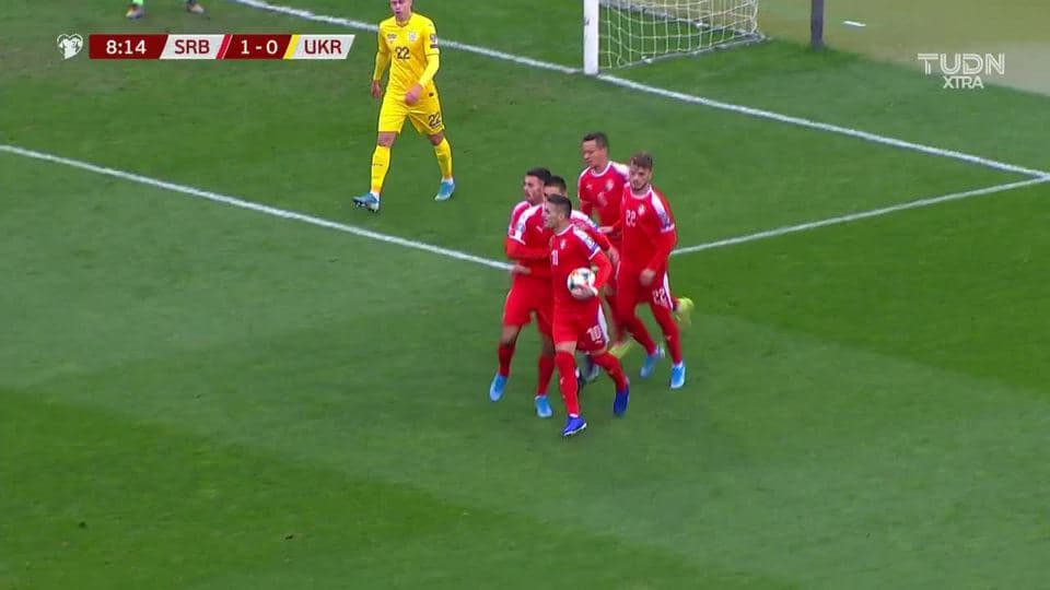 ¡GOOOL! Dusan Tadic anota para Serbia