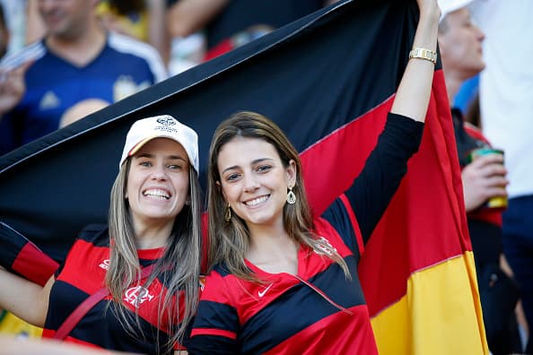 Te presentamos las mejores imágenes con las guapas aficionadas alemanas que podremos disfrutar durante la Copa del Mundo Rusia 2018