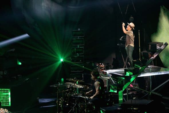 Una probadita de lo que podemos ver en el medio tiempo del Super Bowl XLVIII con Bruno Mars.