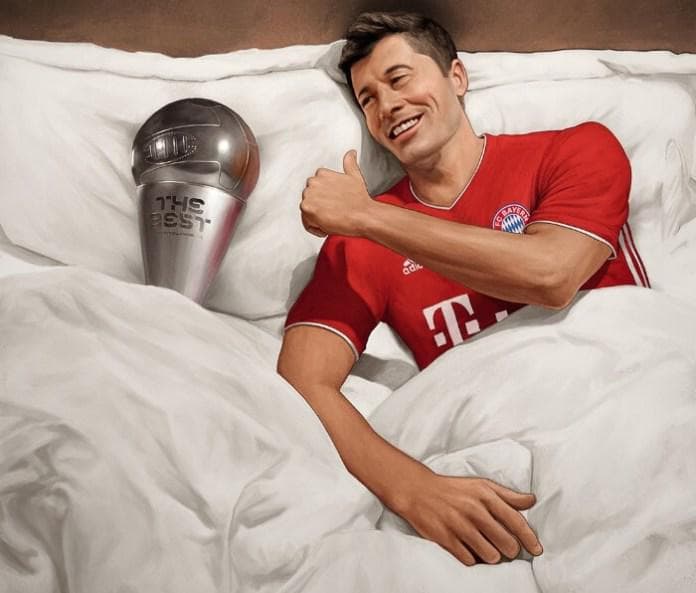 Tras la entrega de los premios de la FIFA, los memes se abalanzaron sobre Lionel Messi y Cristiano Ronaldo, luego de que las dos leyendas se vieran superadas por el goleador polaco, Robert Lewandoswki.