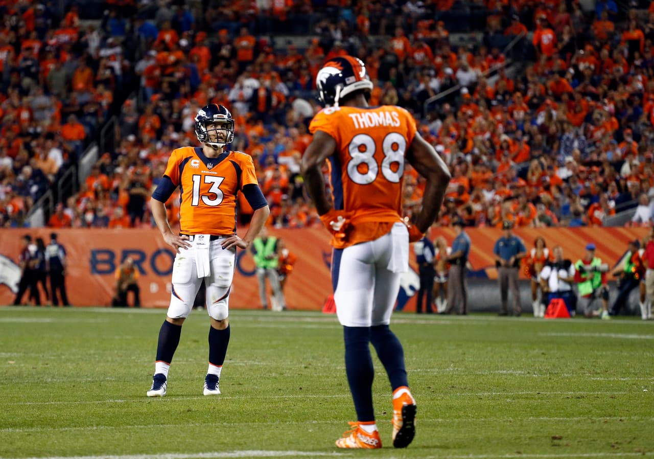 <b>DEMARYIUS THOMAS (Denver Broncos)</b> El receptor más importante de Denver lleva varios partidos desde el curso pasado mostrando dificultades para ser constante. No es el mismo desde el retiro de Peyton Manning y su química con Trevor Siemian no avanza. Tiene 247 yardas y 0 TDs pero apenas atrapa el 60% de los pases en su dirección.