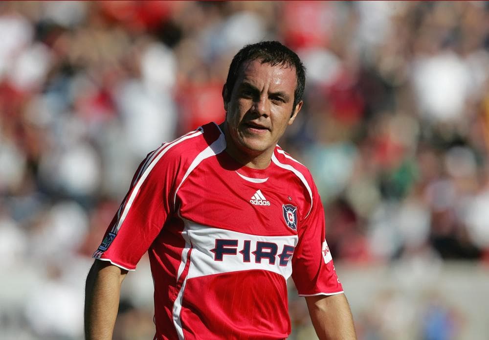 Del 2005 al 2009, Cuauhtémoc Blanco deslumbró a la MLS con su picardía, su fútbol y -- obviamente -- su inconfundible carisma. El atacante mexicano supo levantar al Chicago Fire y llevarlo a ser a uno de los mejores del momento, pero no les pudo entregar el título de la MLS Cup.