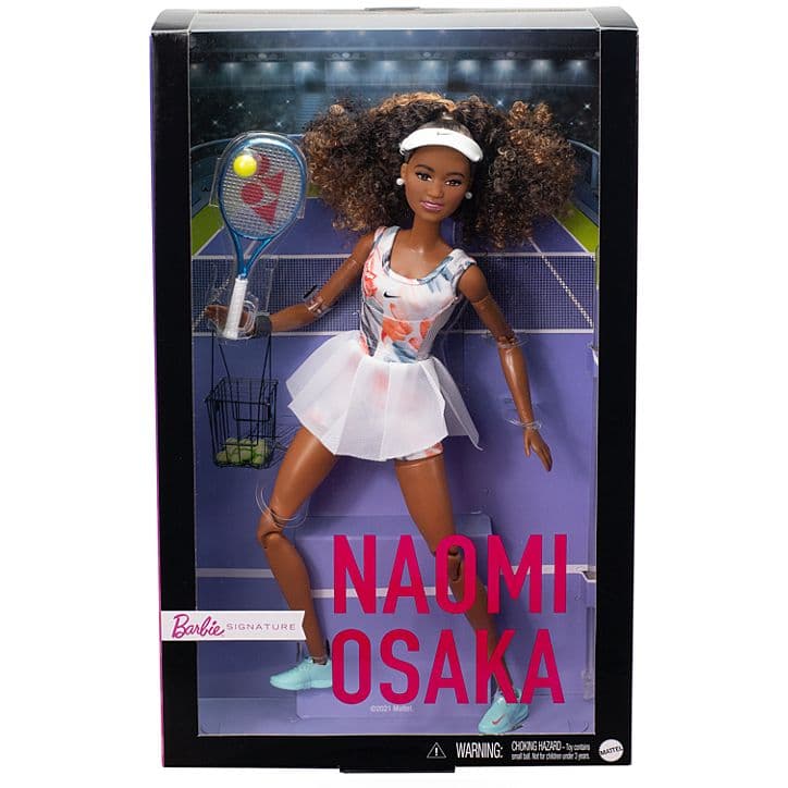 Mattel ha lanzado una muñeca Barbie Naomi Osaka como parte de su creciente colección en honor a los modelos femeninos a seguir.