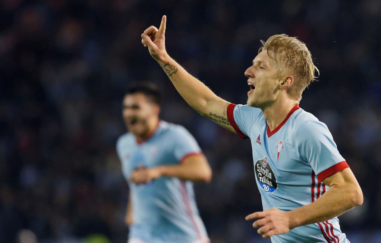 Una joya del danés que prendía los ánimos en Balaídos para que la afición local se ilusionara con un buen resultado ante el multiplecampeón.