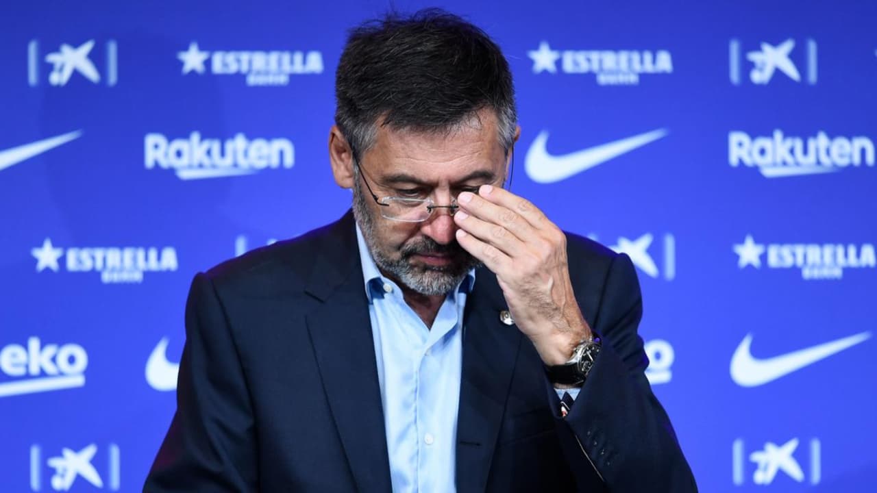 Detienen en España a Bartomeu por el caso del Barçagate