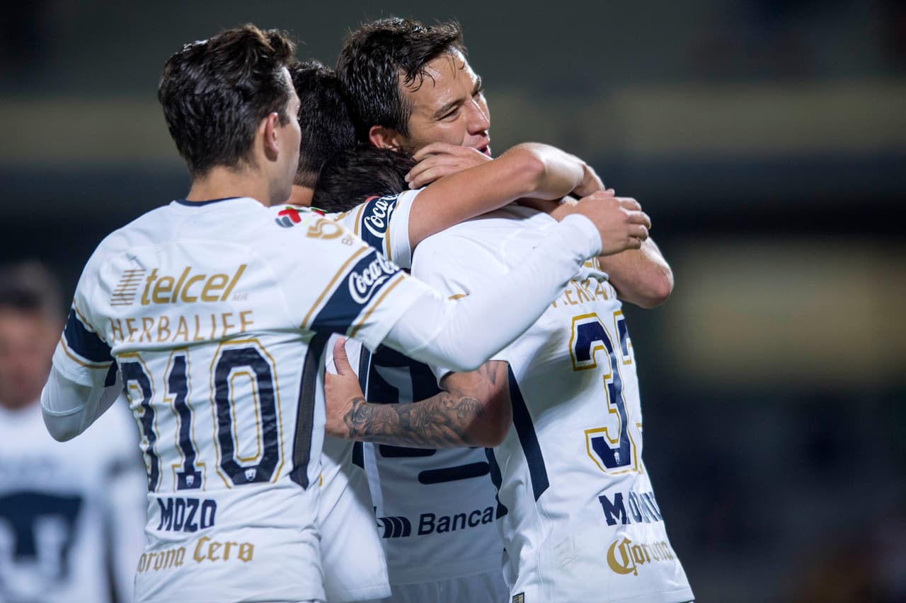 Alan Mendoza –doblete–, Mauro Formica y Erick 'Cubo' Torres anotaron para el equipo de la UNAM, mientras que Carlos Treviño fue quien puso el descuento para los de la BUAP.