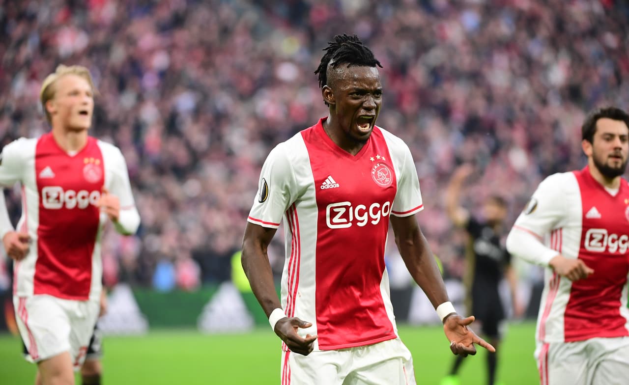 El goleador de Burkina Fasso, Bertrand Traoré, está rompiéndola prestado en el Ajax, que jugará la final de la Europa League ante el Manchester United.