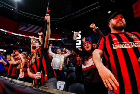 Los aficionados tuvieron una noche en grande, esperando una buena campaña en la MLS del equipo dirigido por Gonzalo Pineda.