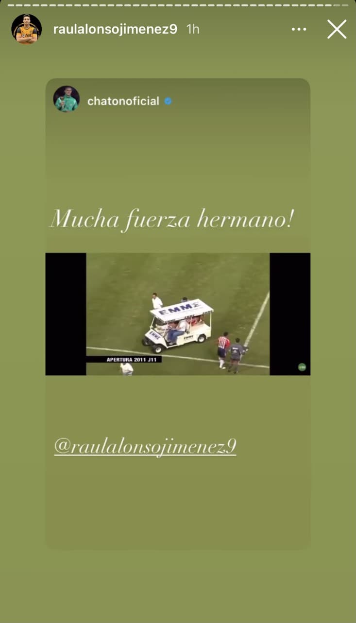 La operación del mexicano fue todo un éxito y agradeció todos los mensajes de apoyo que tuvo en su cuenta de Instagram.