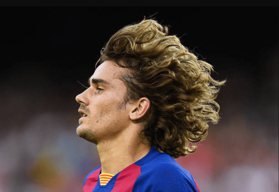 El francés Antoine Griezmann del Barcelona.