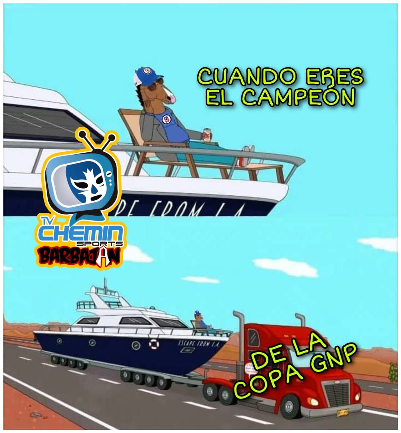 Cruz Azul sale campeón de la Copa GNP y los memes se abalanzan sobre chivas tras perder la final en penales.