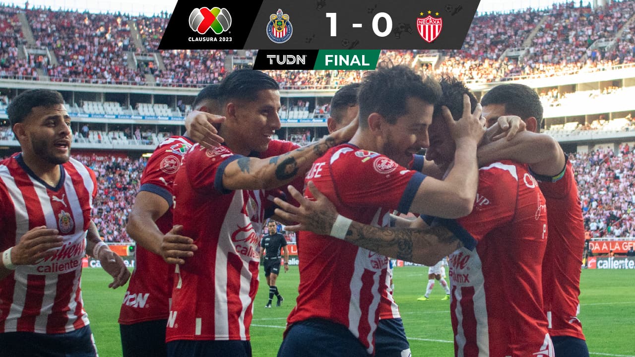 Chivas vence a Necaxa y se mete entre los primeros puestos del C2023