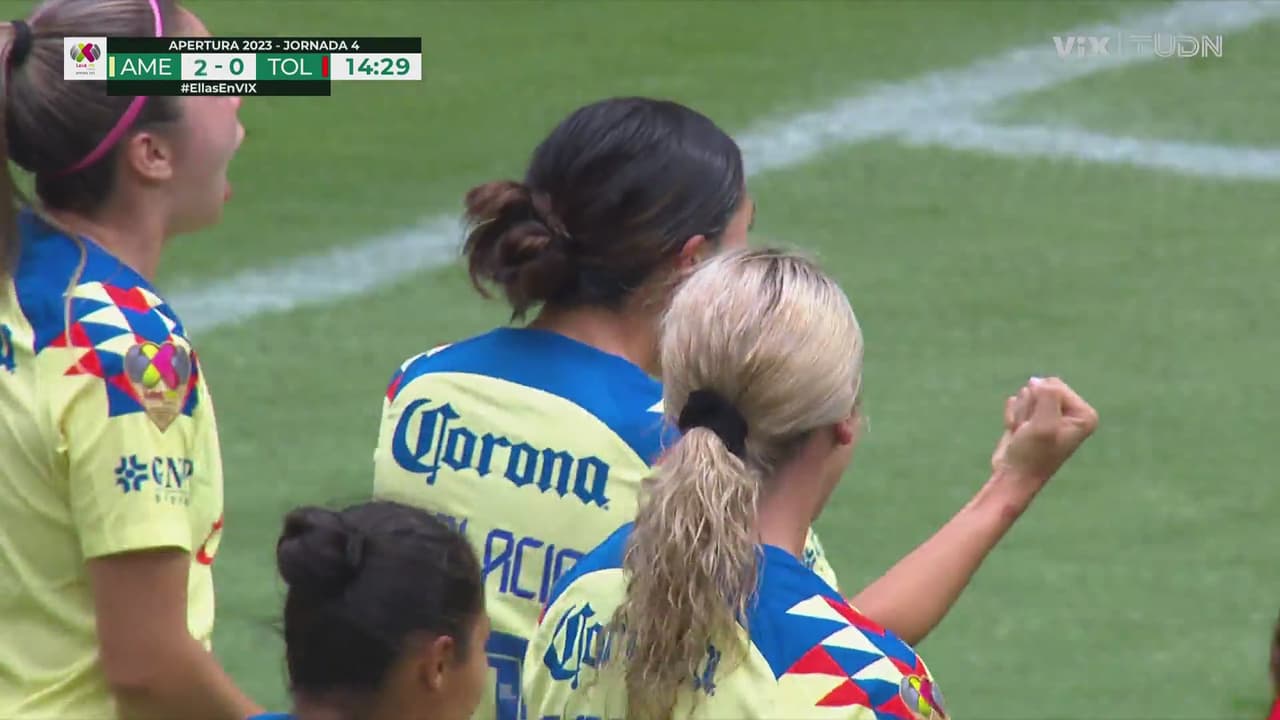 ¡Golazo emplumado! Palacios pone el 2-0 para América en casa