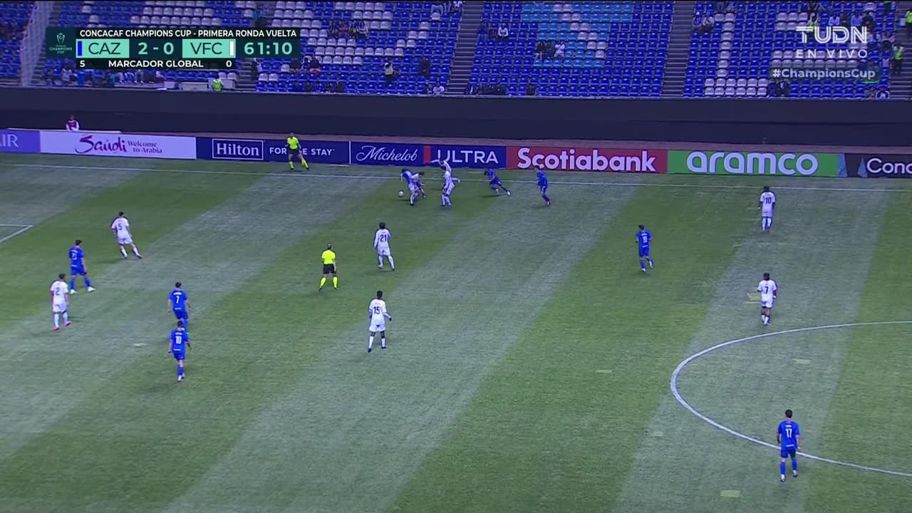 ¡GOL!  anota para Cruz Azul. Luka Romero