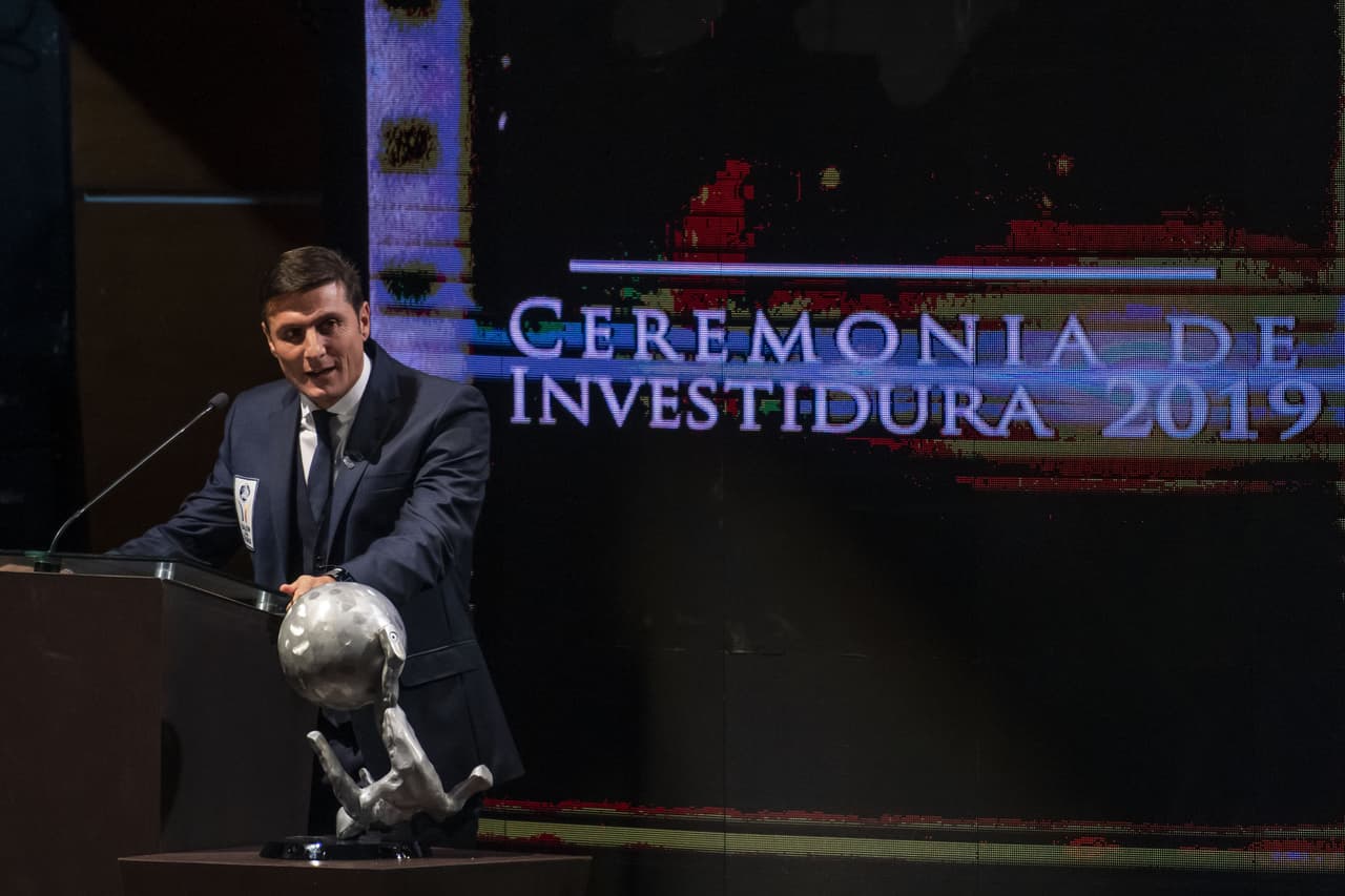 Javier Zanetti. Leyenda del futbol mundial, ex jugador del Inter de Milán.