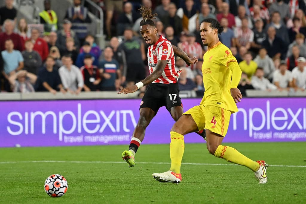 Brentford tiene que venir de atrás en más de una ocasión para firmar el empate 3-3 frente al Liverpool.