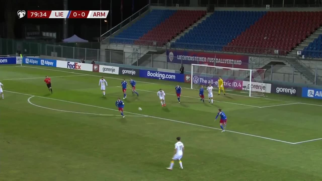 ¡TIRO ATAJADO! disparo por Tigran Barseghyan.