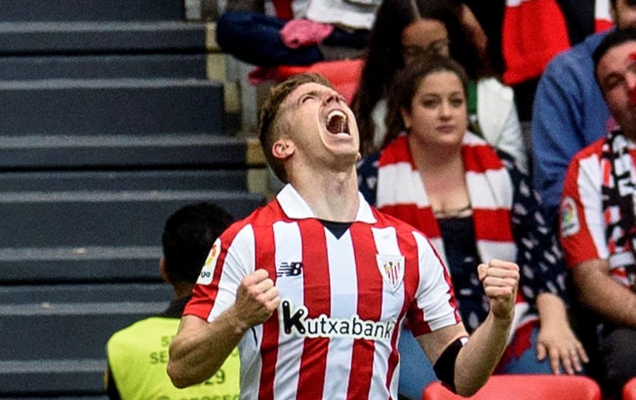 Iker Muniain marcó al minuto 27 del segundo tiempo el primer gol para Bilbao.