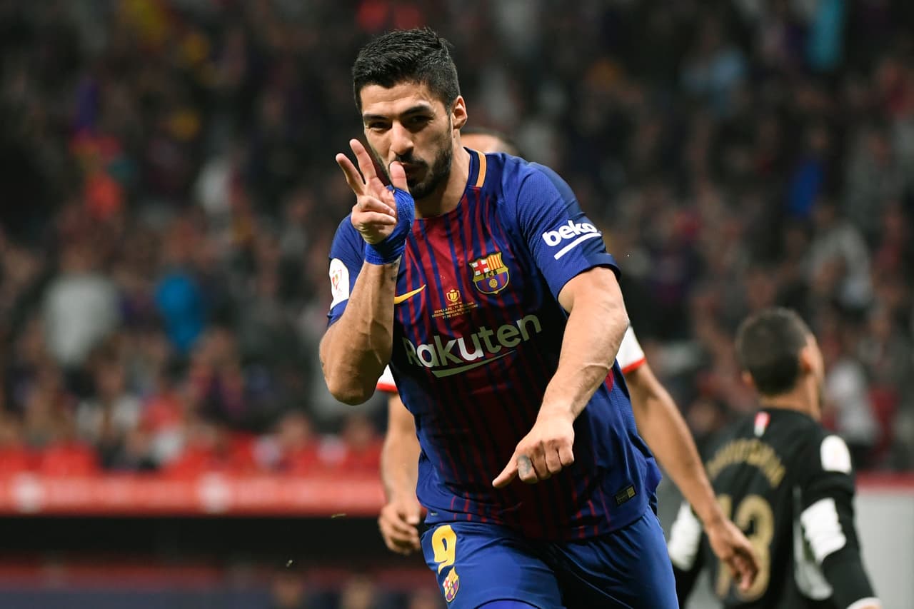 El que envió un mensaje también fue Luis Suárez, con su gol al minuto 14 para poner el 1-0 a favor de Barcelona.