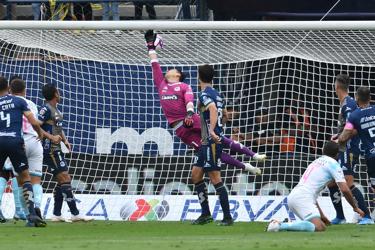 San Luis 0-2 Querétaro. Pereira y Romo marcaron los goles de Gallos.