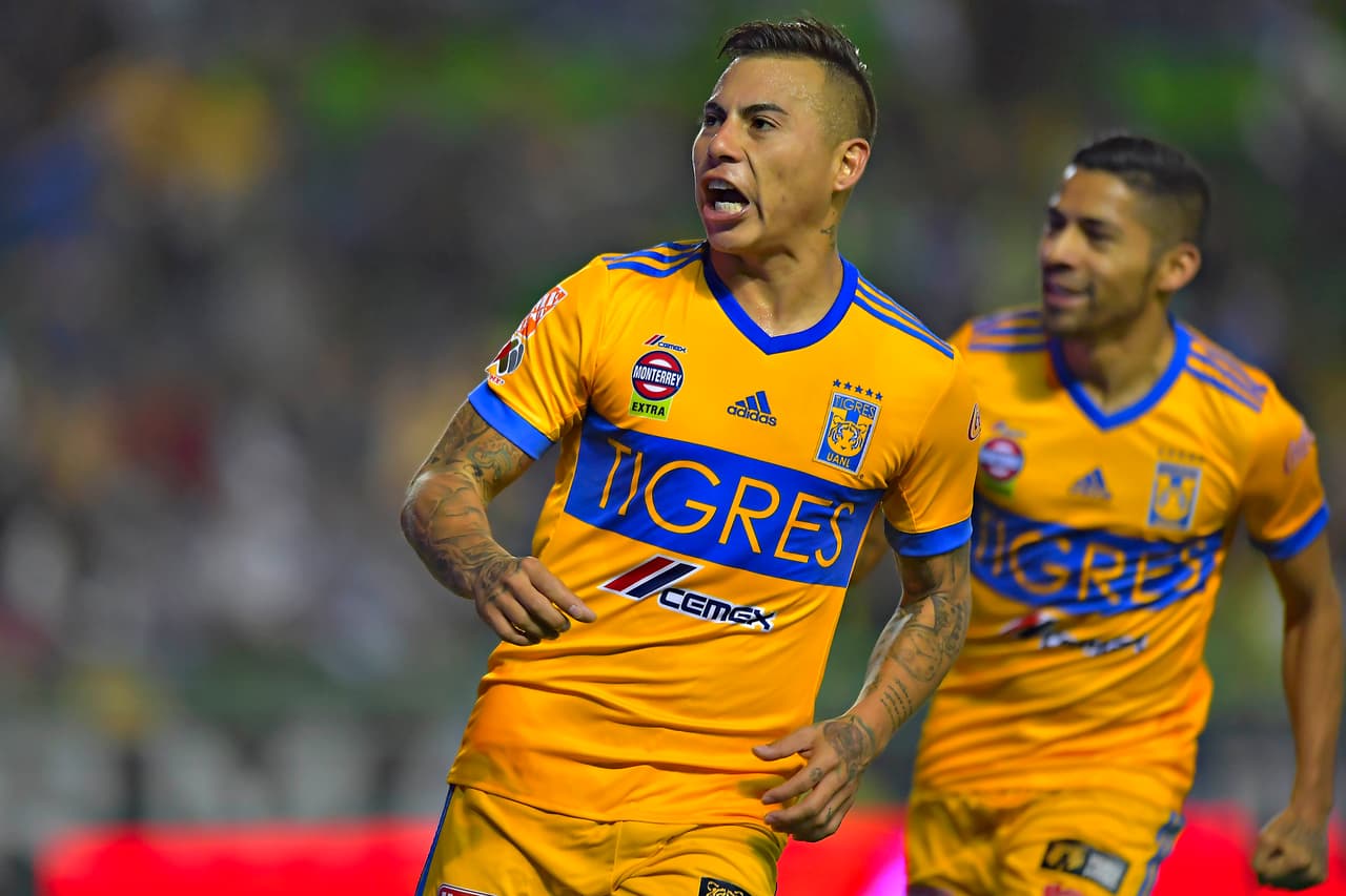 Eduardo Vargas (Tigres / Chile) - 20 partidos jugados, 18 como titular.