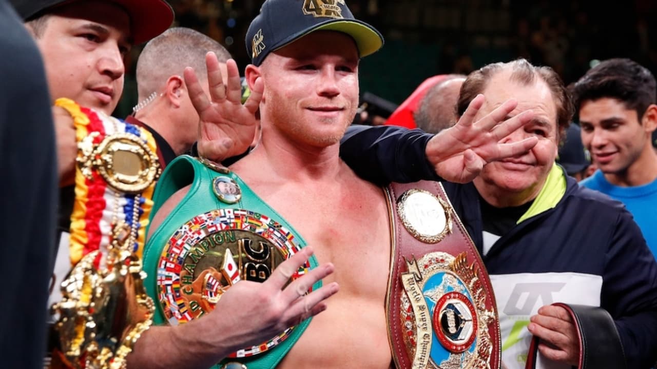 The Mestizo, el cinturón en disputa en Canelo vs. Saunders