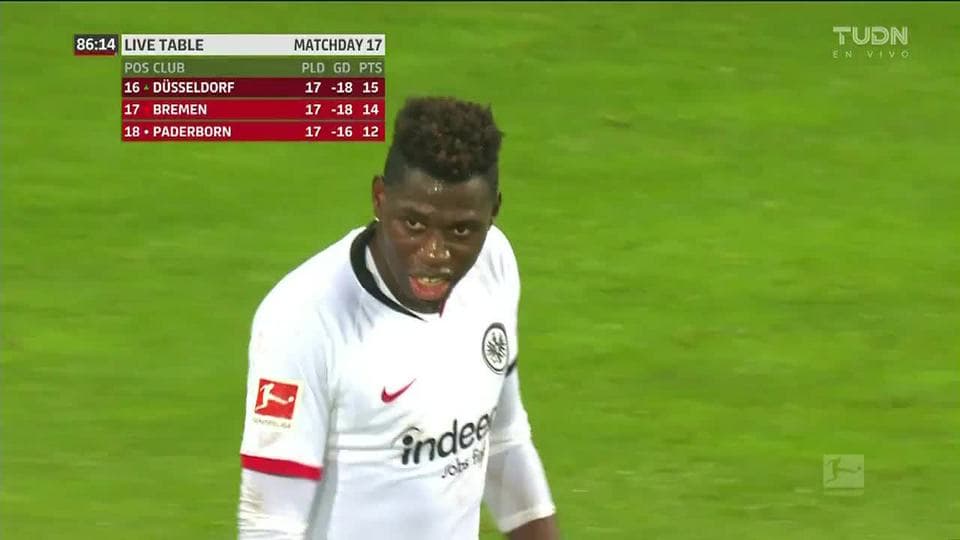 Tiro desviado de Danny da Costa